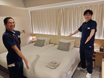 ☆JR九州グループでお仕事☆
スキル不要！
未経験から活躍出来ます◎
駅チカホテルで一緒に働きませんか？