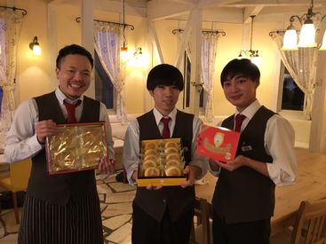 有名スイーツSHOP「ガトウ専科」を運営する株式会社美松の正社員募集。
工場でのお菓子作りをお願いします＊