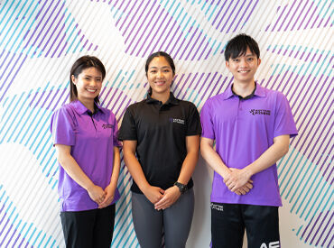 エニタイムフィットネスさくら店 ほとんどの先輩が未経験START♪
仕事内容を一通り一緒に行っていくので分からないことがあればすぐ先輩に質問できます◎