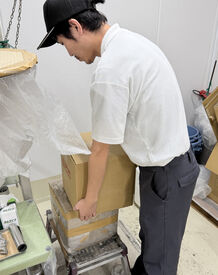 ↑この写真のように、
20kg程度の荷物を台に乗せるときがあります！