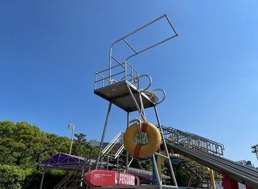 地域の方々を中心に
愛され続ける市民プールです☆
⇒子どもたちが安全に遊べているかな？
などを確認♪