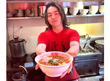 名古屋辛麺 鯱輪 栄店 ＼アナタの経験を活かして働けます／
やる気があれば成長できる環境です◎
自分らしく働ける最高の職場と仲間たち！