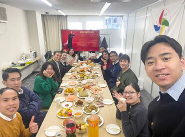 国籍はさまざまで皆とても優しく、勤勉で熱心な方ばかりですよ◎