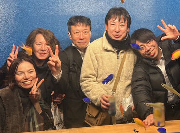グループ店の 広島西十日市店の仲間たち！
みんな優しくって仲がいいお店です♪