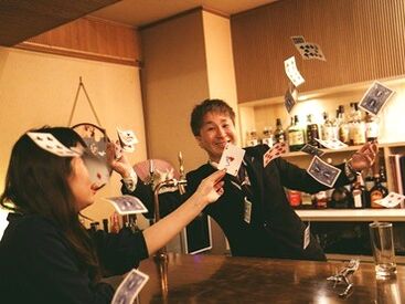 料理だけでなくマジックや演出で「非日常の体験」を届けています◎
お客様の喜ぶ姿を見られるのが、この仕事の楽しい瞬間です＊