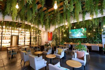 住まいプロ（三信住建）がつくった森の中にいるような
みどり溢れる癒しのカフェラウンジで働きませんか？