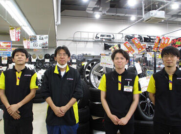 \車への興味も知識もない…!/
そんなアナタも大歓迎◎今いるスタッフも
ほとんどがそんな状態から始めてます(^-^)b♪