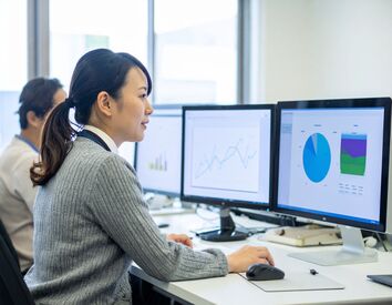 アサミ計測情報株式会社 ＜快適環境でオフィスワーク♪＞
未経験の方でも丁寧にお教えします◎
分からないことはなんでも聞いてくださいね！