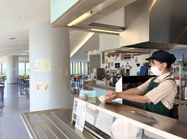 JICA中部食堂　Café Crossroads おしゃれな空間で働くことが出来ます◎
シフトは柔軟に対応します！
