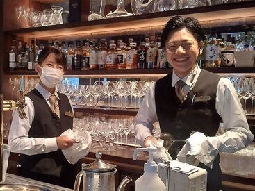 「飲食店は初めて…」という方も、
まずはお水出しなど簡単なことからスタートできます◎