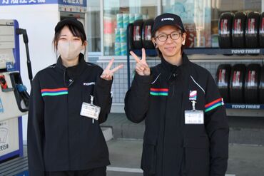 キタセキ　札幌新川サービスステーション 土日勤務できる方も大歓迎!!
学校がない日にしっかりと働きたい方、
お待ちしております!!!