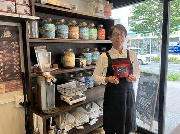 ポティエコーヒー 石川町元町口店 ＼スタッフ特典も満載☆／
◆店内飲食50％OFF
◆コーヒー豆＆コーヒー器具20％OFF
◆まかないあり！