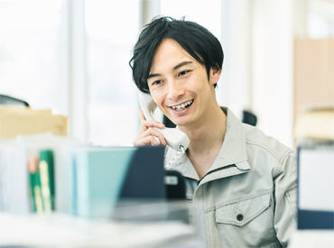 \3年連続売上UP!/
業績は安定&まだまだ伸びている会社。
転勤はなく、腰を据えて続けられます◎
※画像はイメージです。