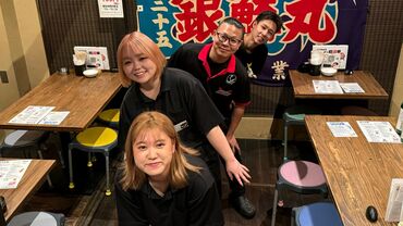 さば亭　東大通店 飲食業界は大変そう、バイトデビューで不安、
そんなイメージを変えるために、
少しずつ環境を整えています！乞うご期待！