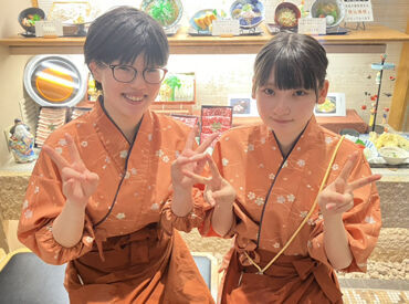 蕎麦しゃぶ総本家 浪花そば　なんばダイニングメゾン店 駅直結★高島屋大阪店の7F！
↑この着物、実は5分で着れちゃいます！