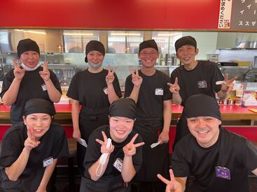 ラーメン山岡家 和歌山紀三井寺店　※1/17～研修開始 1/29～OPEN ＜未経験OK＞
レジ業務もないので、初バイトも安心
"週1・3h～"みんな活躍◎
サポート体制もバッチリです