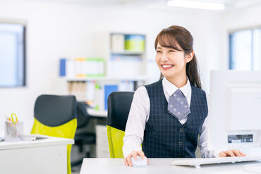 残業はほとんどなく、家庭との両立がしやすい♪
車・自転車通勤OKなので、お子さんのお迎えに合わせて退勤も◎
※画像はイメージ