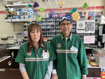 セブンイレブン　野々市高橋町店 ≪週1日～≫バイトデビューの方も大歓迎！
優しい店長や先輩スタッフが、あなたをしっかりサポートします★