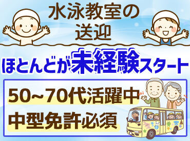 金沢スイミングクラブ　中林教場 週2日～OK！
勤務日数など相談も気軽にしてください◎