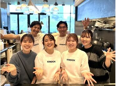 KNOCK CUCINA BUONA ITALIANA（ノック・クッチーナ・ボーナ・イタリアーナ）　東京ミッドタウン店 ＼未経験大歓迎！／
お仕事はイチから教えます！
上京したての学生さんも多数在籍！
卒業まで続けてくれるスタッフが多いです◎