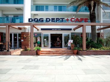 DOG DEPT + CAFE 湘南江ノ島店 全国にアパレルショップやカフェ、ドッグランを展開★かわいいグッズばかりで、出勤するだけでわくわく♪