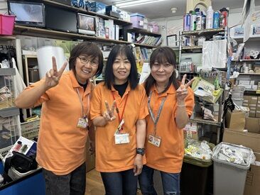 買取市場柴田店（有限会社コアサークル） 30～40代・女性スタッフ活躍中♪
毎日、新しい商品に出会えるのが楽しい！！
「え？こんなものも？！」なんて発見も◎