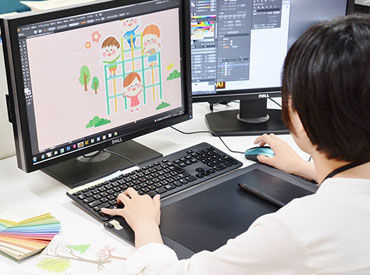 Illustratorが使える方！
短期で楽しい経験を――♪
＊実務経験は不問
＊難しい作業なし