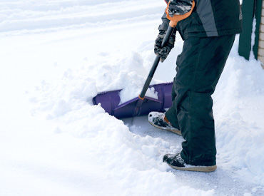 年齢・性別は一切問いません♪
自宅周り・駐車場の雪かきなど、
冬時期にやり慣れている人も多いはず！
※イメージ画像