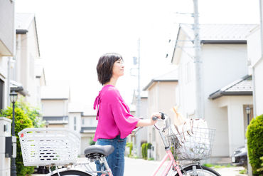 バイク・自転車通勤OK！
近隣から通っている方が多数いらっしゃいます♪
※写真はイメージ