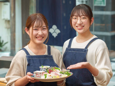 なきざかな　渋谷 ＼*NEW OPEN*／
一緒にお店を盛り上げてくれる仲間を大募集！
まずは「いらっしゃいませ」から始めましょう♪