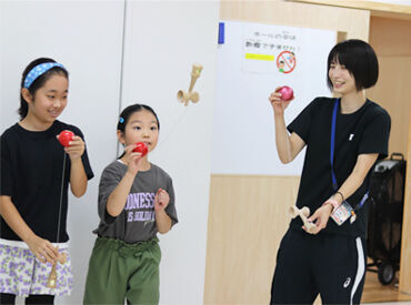 札幌市児童会館（清田区エリア） [ 資格/経験/年齢も不問◎]
いろんなタイプの先生がいた方が
子どもたちにとってもいいんです！
一緒に成長を見守りましょう！