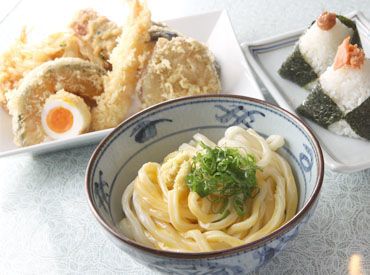 コシのあるうどんは、揚げたて天ぷらとの相性バツグン♪自然と手際がよくなります◎料理のスキルUPにもオススメ★