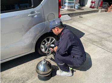 車・バイクでの通勤もOK！徒歩や自転車でも通勤OK◎
働くのに自動車免許もいりません★