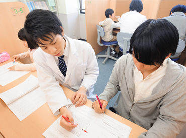 個太郎塾　佐久市岩村田教室 1コマで受け持つ生徒さんは
最大2名の個別指導塾！
1人ひとりとしっかり向き合えます◎