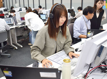 アイフル 株式会社　（アイフル コンタクトセンター）	【16】 駅チカで通勤のストレスもなし◎
自分らしく働ける職場です♪
スタッフ同士も仲良し(^^)/