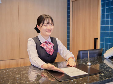 スマイルホテル東京綾瀬駅前 「誰もがほっとするおもてなし」を心がけています☆
未経験の方もイチからお教えしますので
ご安心ください♪