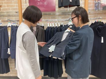 Perfect Suit FActoryイオンモール秋田店 ≪P.S.FA≫
20代から30代のビジネパーソンを中心に
「楽しい・動ける・機能的」なスーツをご提案しています！