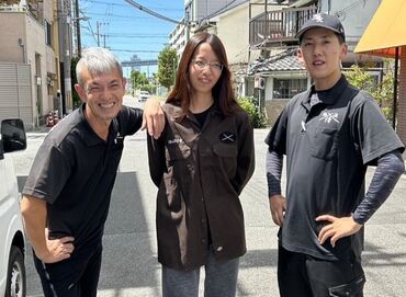 配送中は一人なので、もくもくとお仕事できます★
暑い夏もクーラーの効いた車内で楽々～～♪
