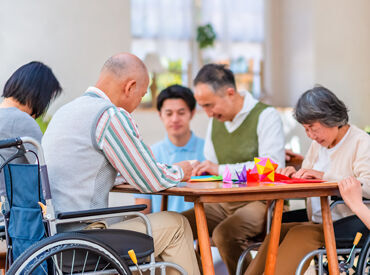 介護に興味がある方、大歓迎◎
未経験や経験が浅い方にも丁寧にお教えするので安心です☆