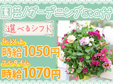 株式会社サンガーデン  今年も来年に向けて新メンバー大募集♪
未経験者さん大歓迎◎
年齢問わず活躍頂けます！！