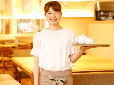 アフタヌーンティー・ティールーム 東京スカイツリータウン・ソラマチ ★働きながら学べる環境
季節限定のパスタやスイーツが人気！
お茶の知識や、おいしい紅茶の淹れ方もマスターできます。

